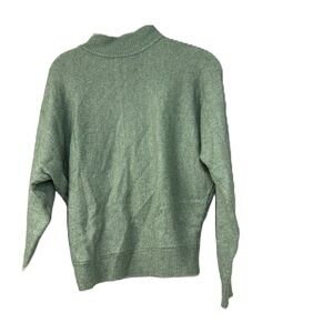 Women’s Bundle XS Green Cowl Neck & Black Turtleneck Sweater